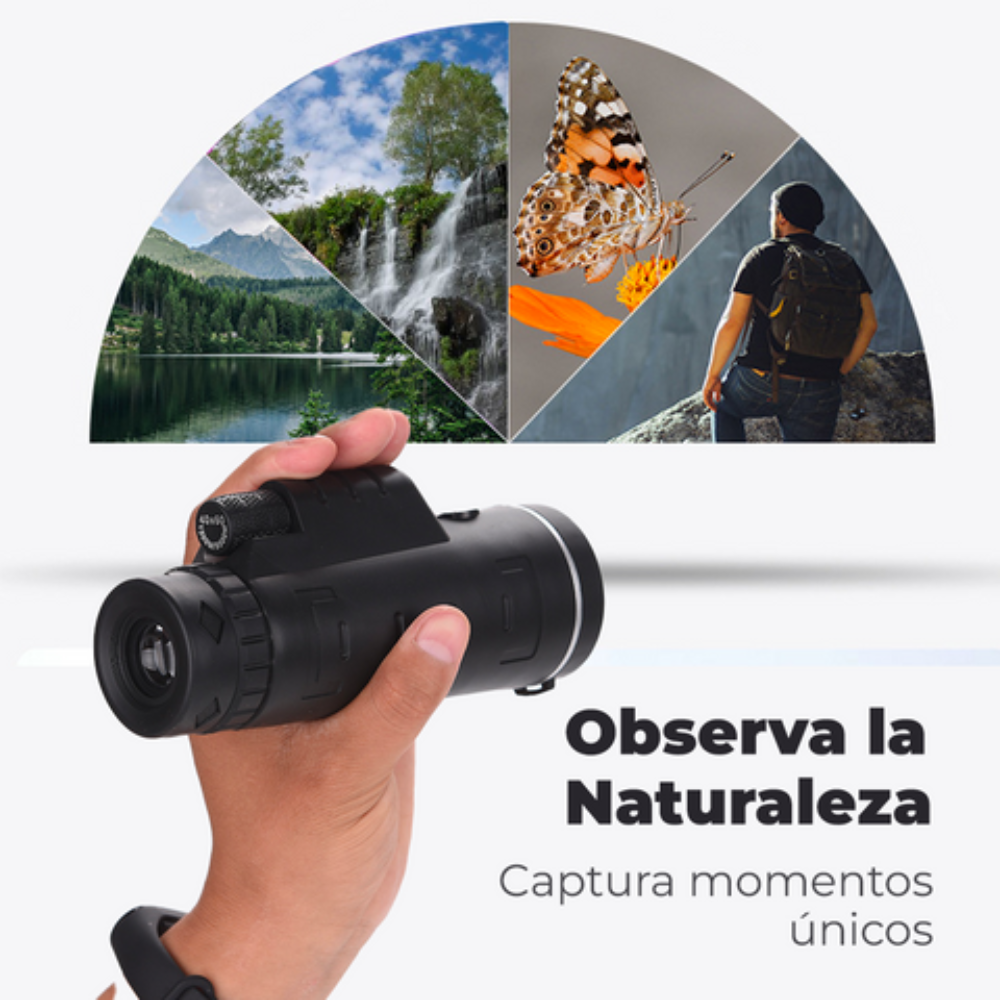 Ojo Águila 40X™ | Lente Telescópico HD para Celular 🔭