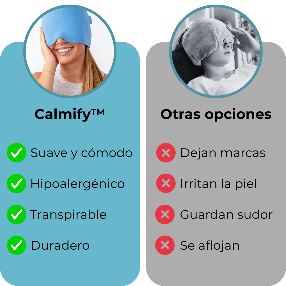 Calmify™ | Gorro para Aliviar la Migraña
