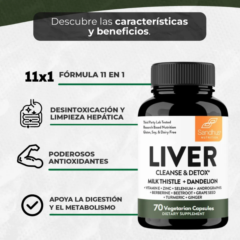 HígadoVivo™ | Desintoxica y Fortalece tu Hígado