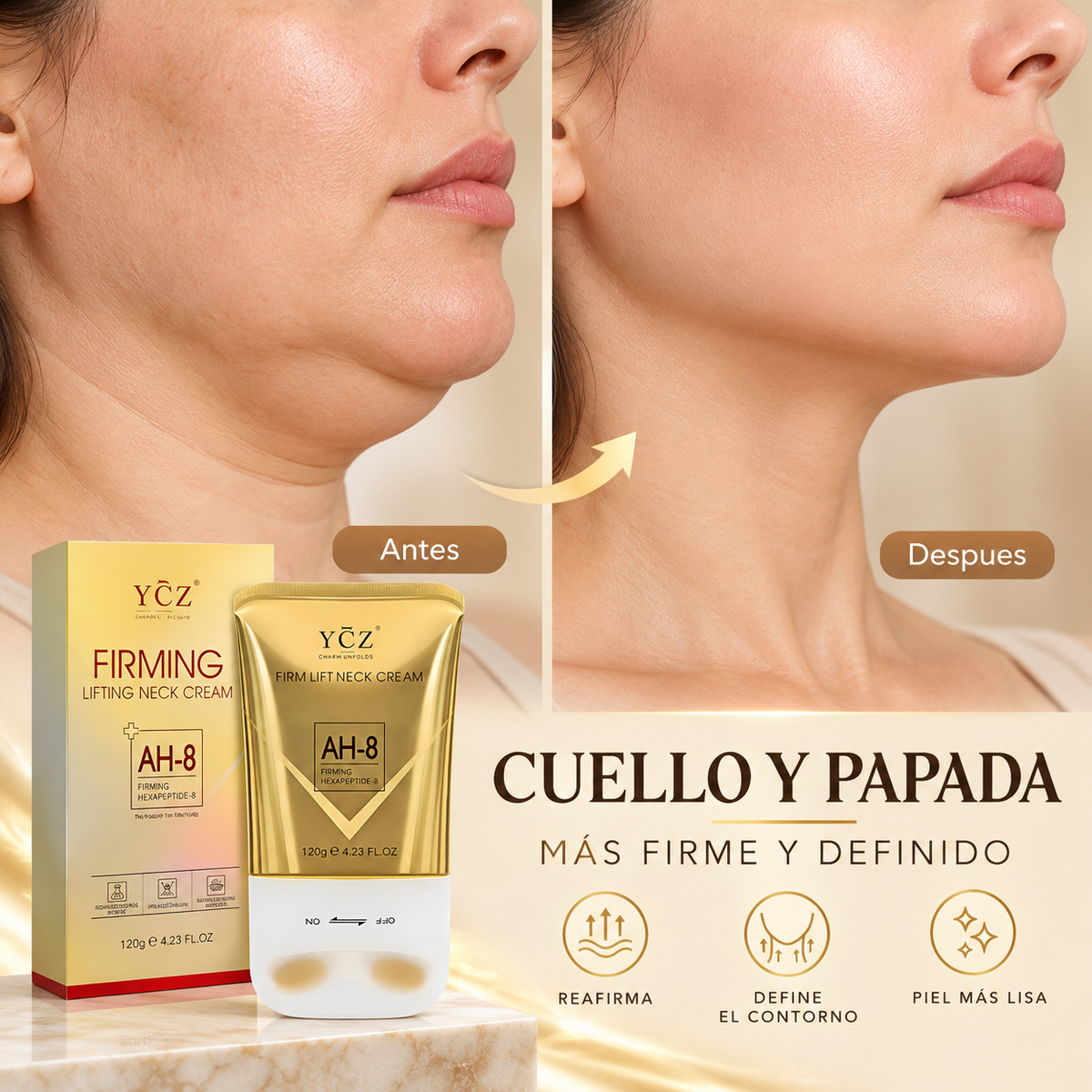 Crema YCZ Reafirmante Para Cuello (UPSELL)