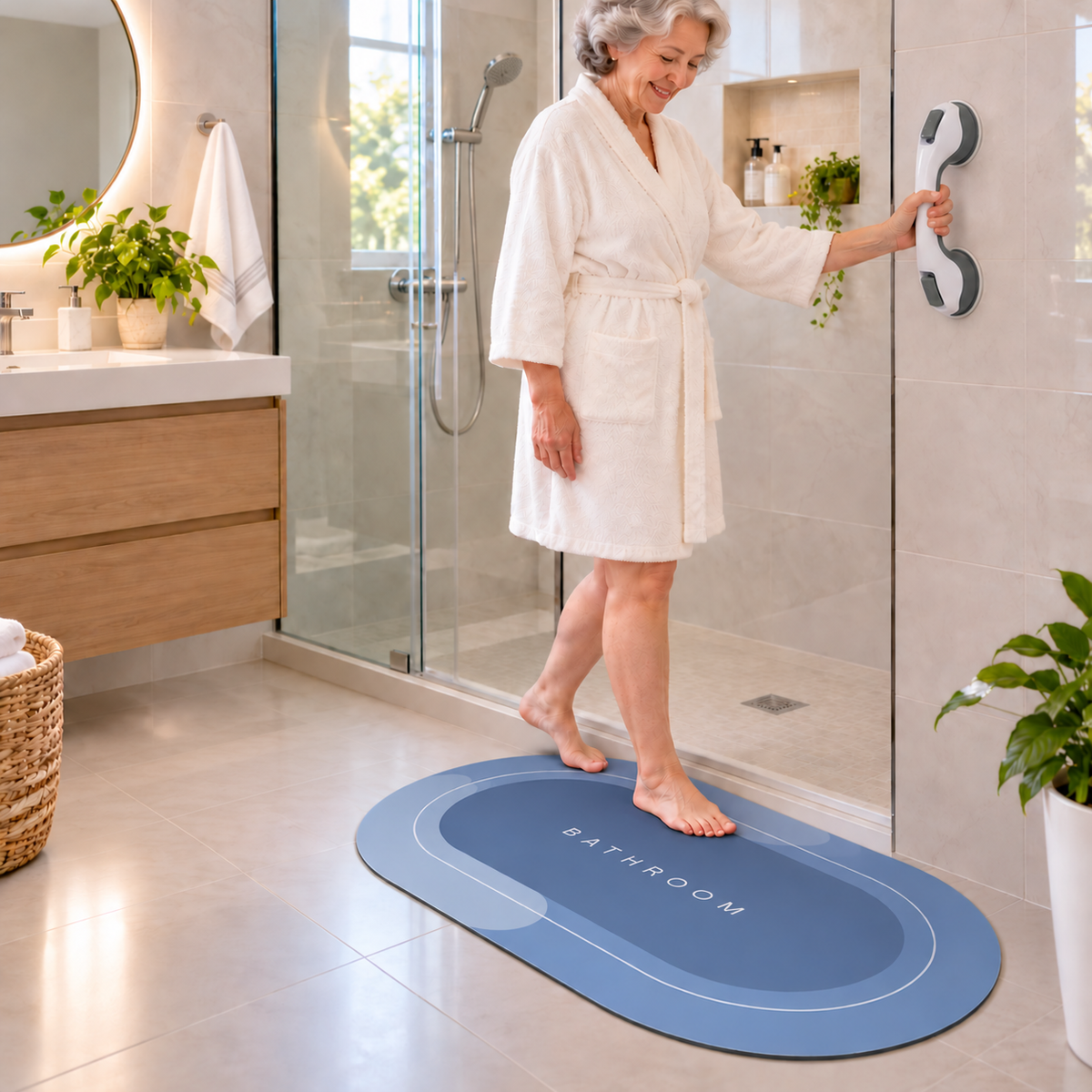 Tapete Alfombra De Bano Absorbente (UPSELL)