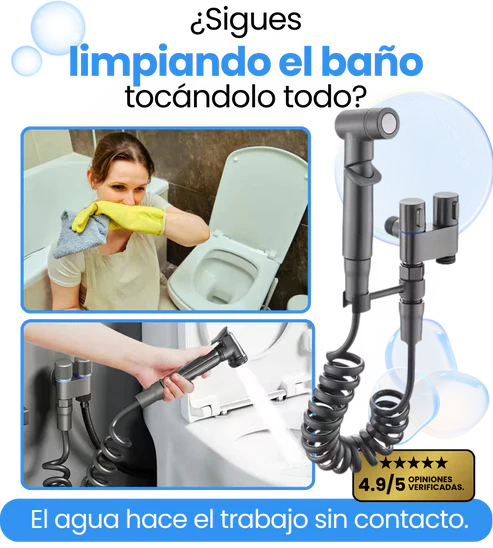 PureWash™ | Kit Rociador para Baño