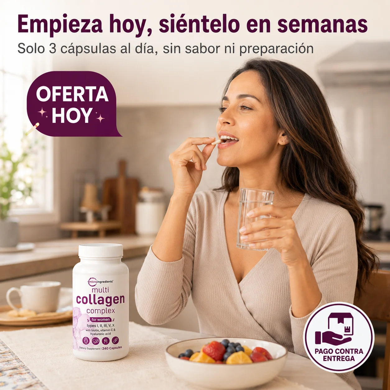 Multicolágeno Complex | Piel Firme y Cabello Fuerte Desde Adentro