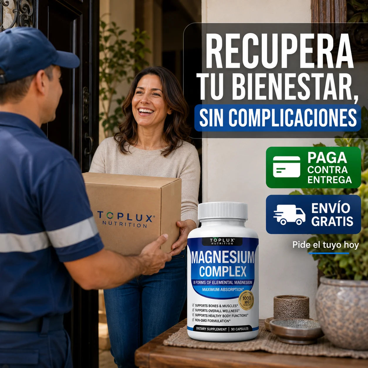 Magnesio Complex 8en1 | Más Energía y Mejor Descanso Desde el Primer Día