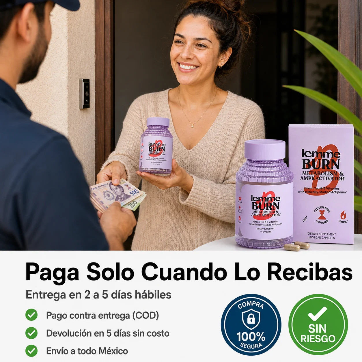 Lemme Burn | Quema Grasa Abdominal Sin Estimulantes