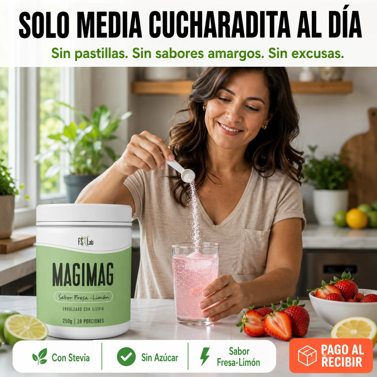 Magimag Citrato de Magnesio | Duerme Profundo, Relájate y Recupera Tu Energía