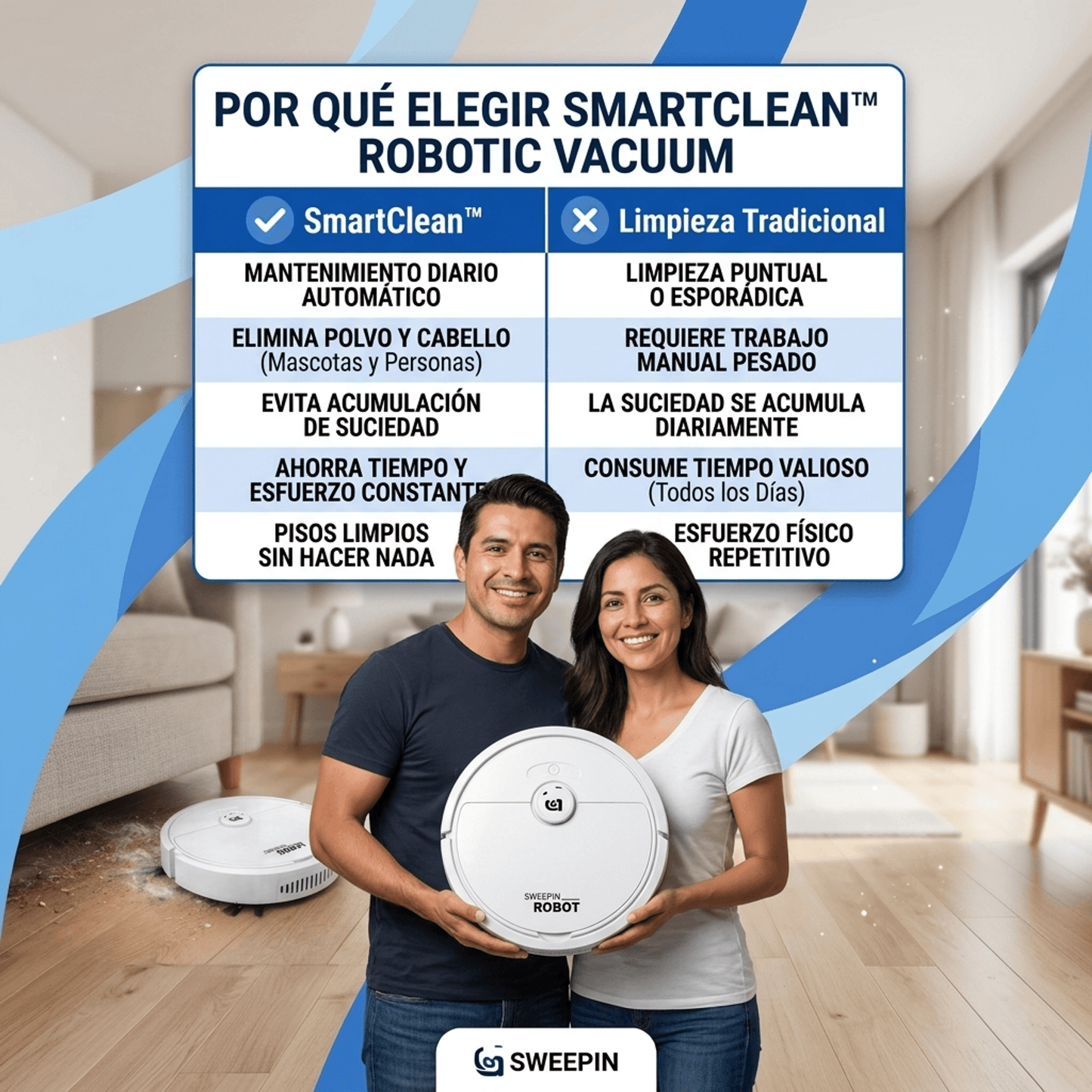 Robot Aspiradora SmartClean™