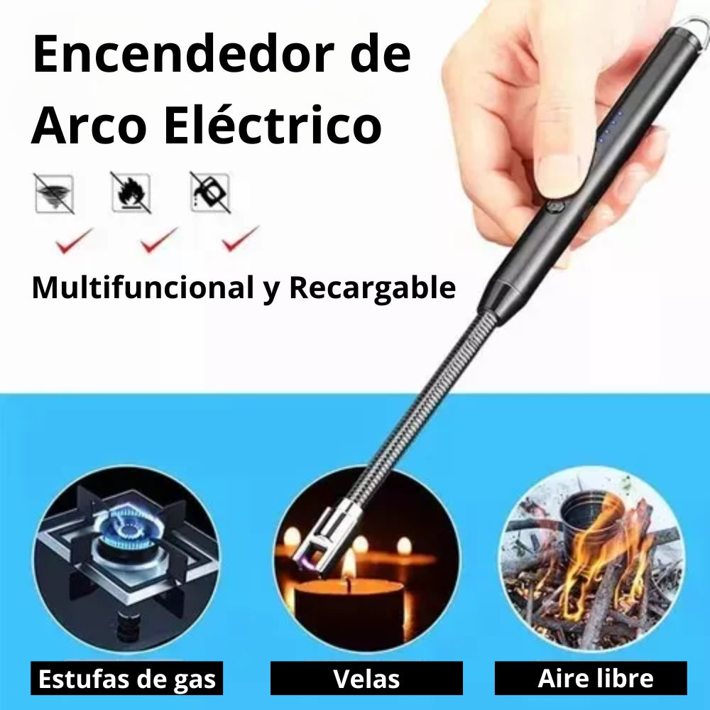 SparkFlame™ | Encendedor Eléctrico Recargable para Cocina