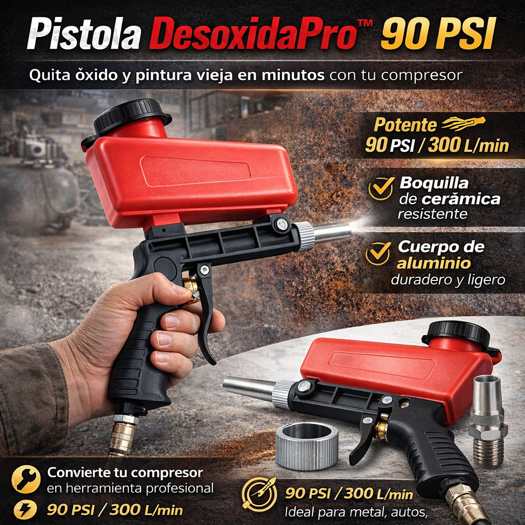 Pistola DesoxidaPro™ 90 PSI
