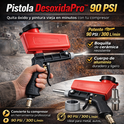 Pistola DesoxidaPro™ 90 PSI
