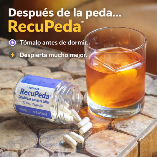 Cápsulas RecuPeda™ (12 dosis / 36 cápsulas)