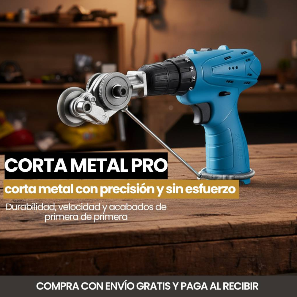 CortaXpress™ | Compatible con Cualquier Taladro
