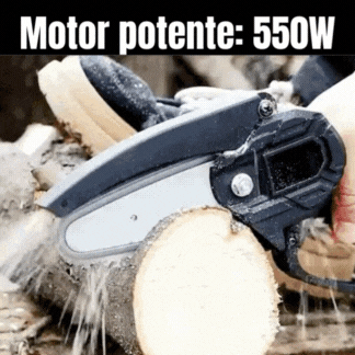 🪓 Motosierra Eléctrica UnaMano™ | Ligera, Potente y Fácil de Usar