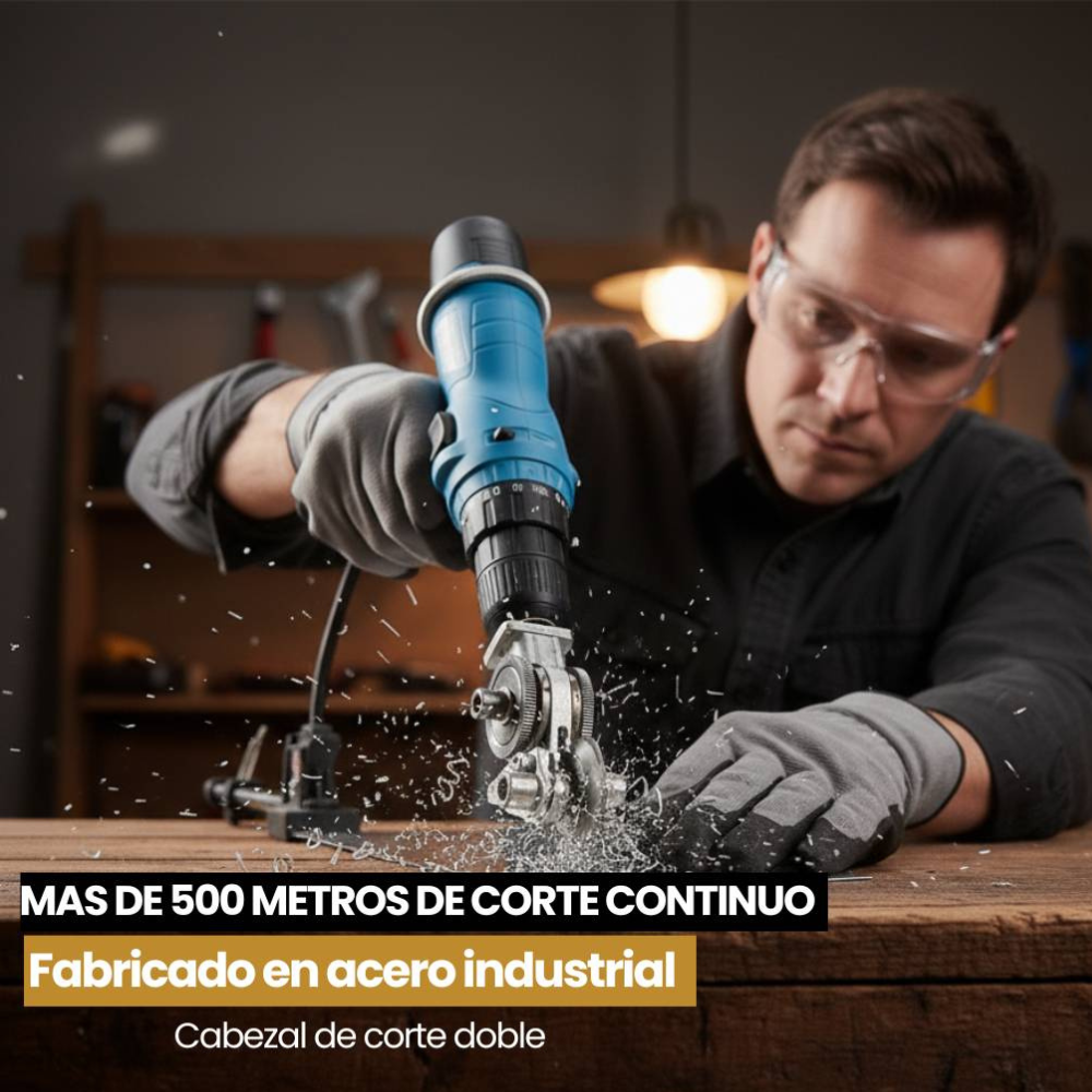 CortaXpress™ | Compatible con Cualquier Taladro