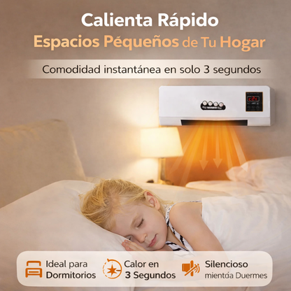 Climatizador Portátil 2 en 1 | Calor y Ventilación