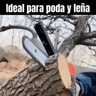 🪓 Motosierra Eléctrica UnaMano™ | Ligera, Potente y Fácil de Usar