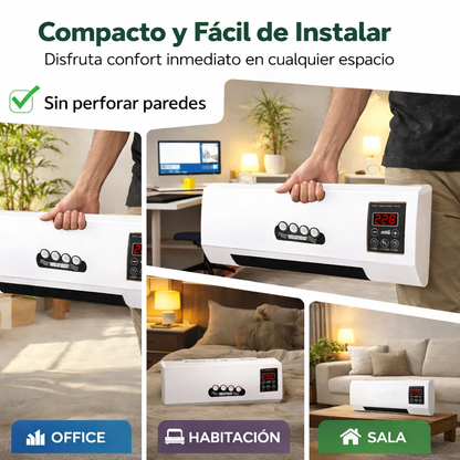 Climatizador Portátil 2 en 1 | Calor y Ventilación