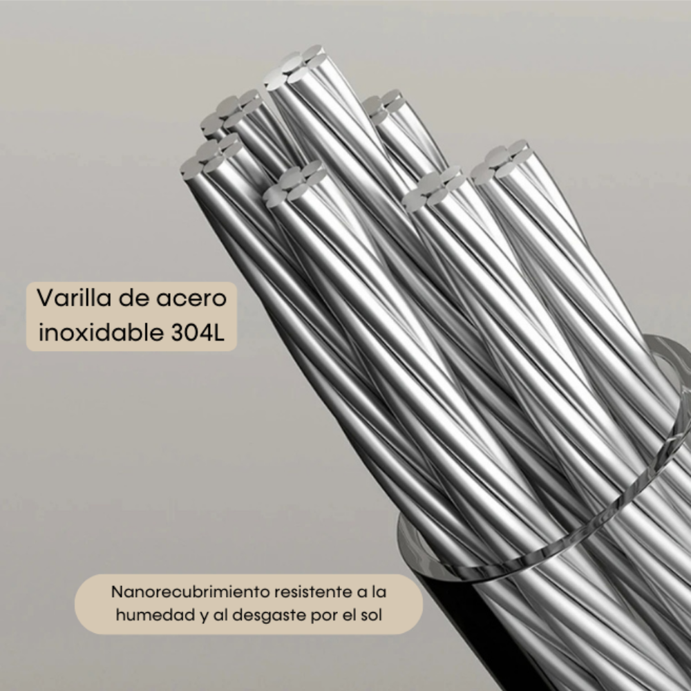 TendiFácil™ | Tendedero Extensible de Acero