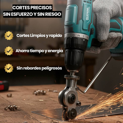 CortaXpress™ | Compatible con Cualquier Taladro