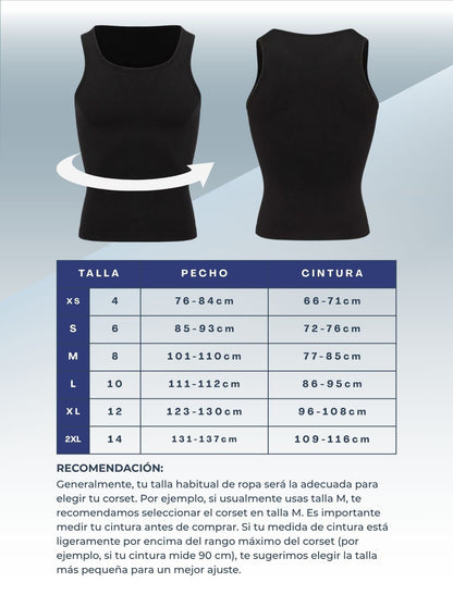 BodyFit™ | Camisilla Moldeadora para Abdomen Plano