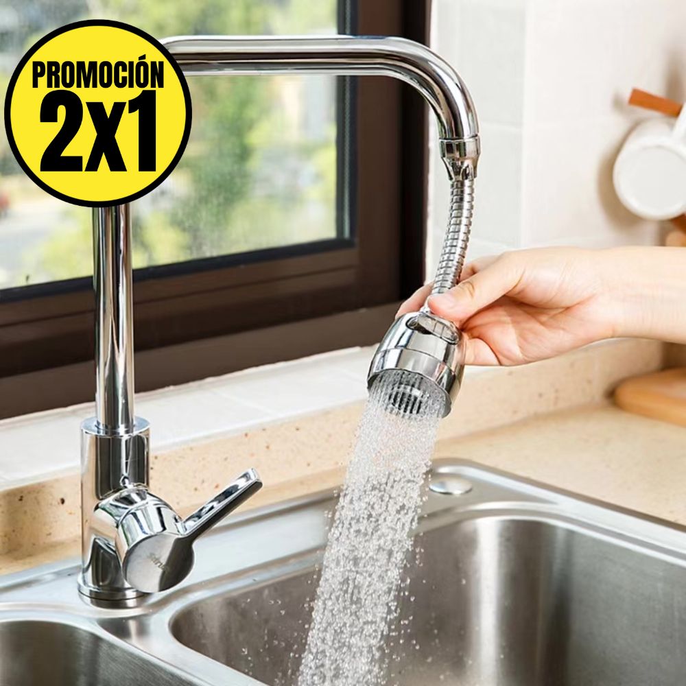 AquaGiro™ | Extensor 360° AntiSalpicaduras (2x1)
