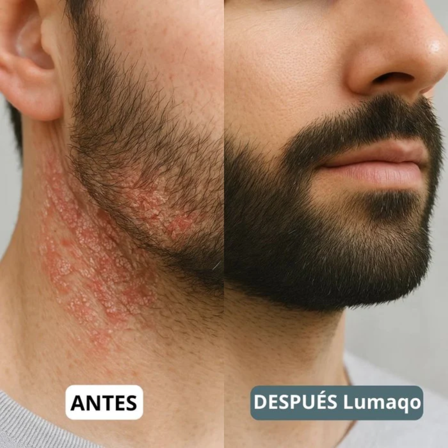 DermaCalma™ Pro+ | Barba y Cuero Cabelludo Calmados