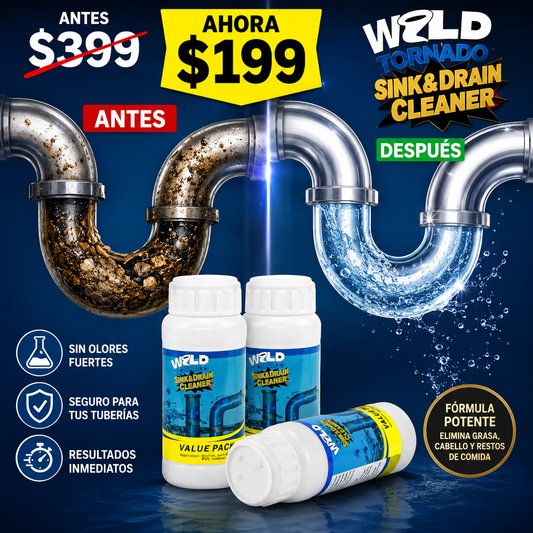 Limpiador Desatascador de Tuberías (IMPORSHOP)