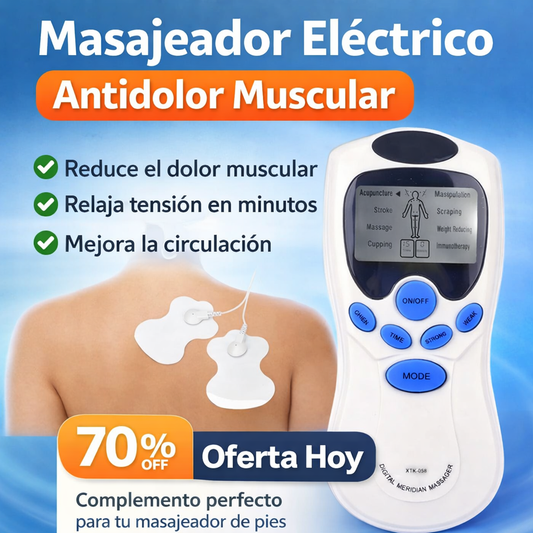 Masajeador Eléctrico Antidolor Muscular
