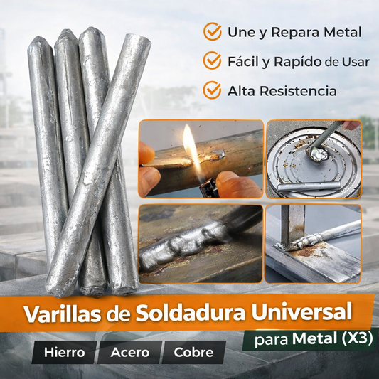 Varillas de Soldadura Universal para Metal (X3)
