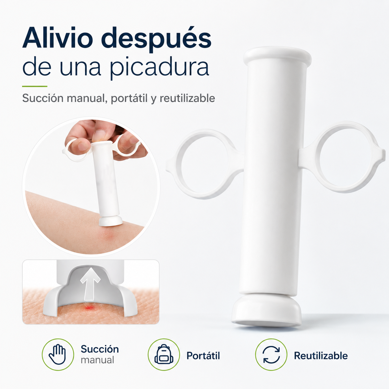 Extractor de Picaduras por Succión