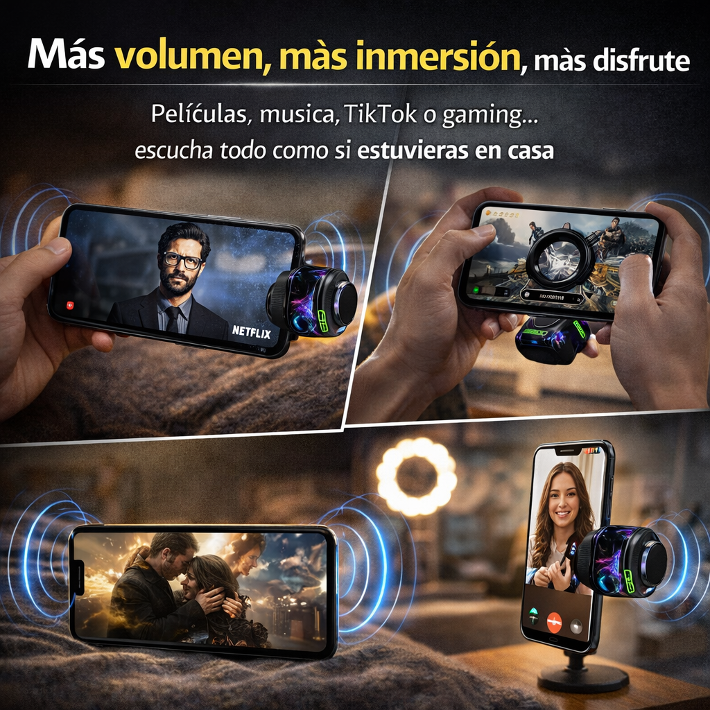 SnapSound™ | Pégalo a Tu Cel y Lleva el Sonido