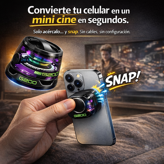 SnapSound™ | Pégalo a Tu Cel y Lleva el Sonido