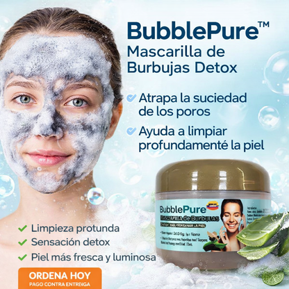 BubblePure™ – Mascarilla de Burbujas Detox
