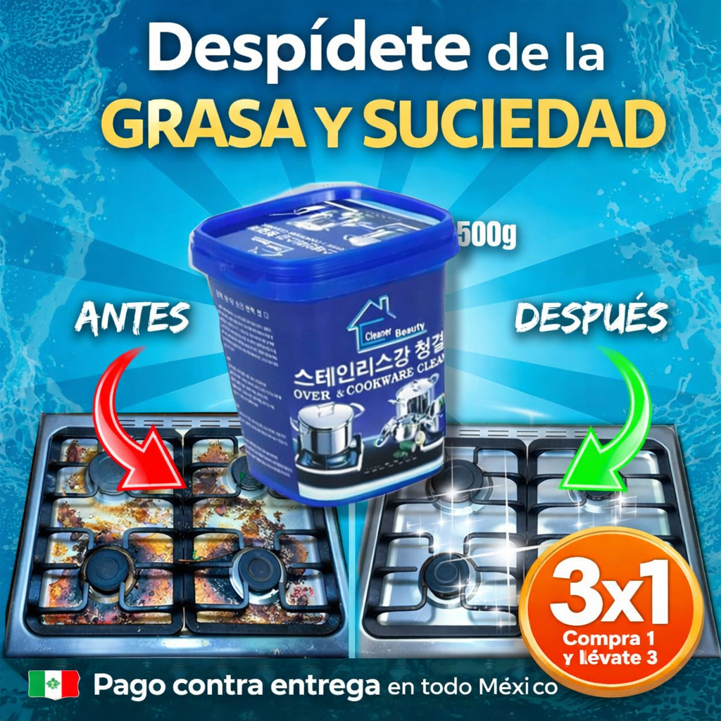 OllaNueva™ 3x1 | Limpia Todo Sin Esfuerzo