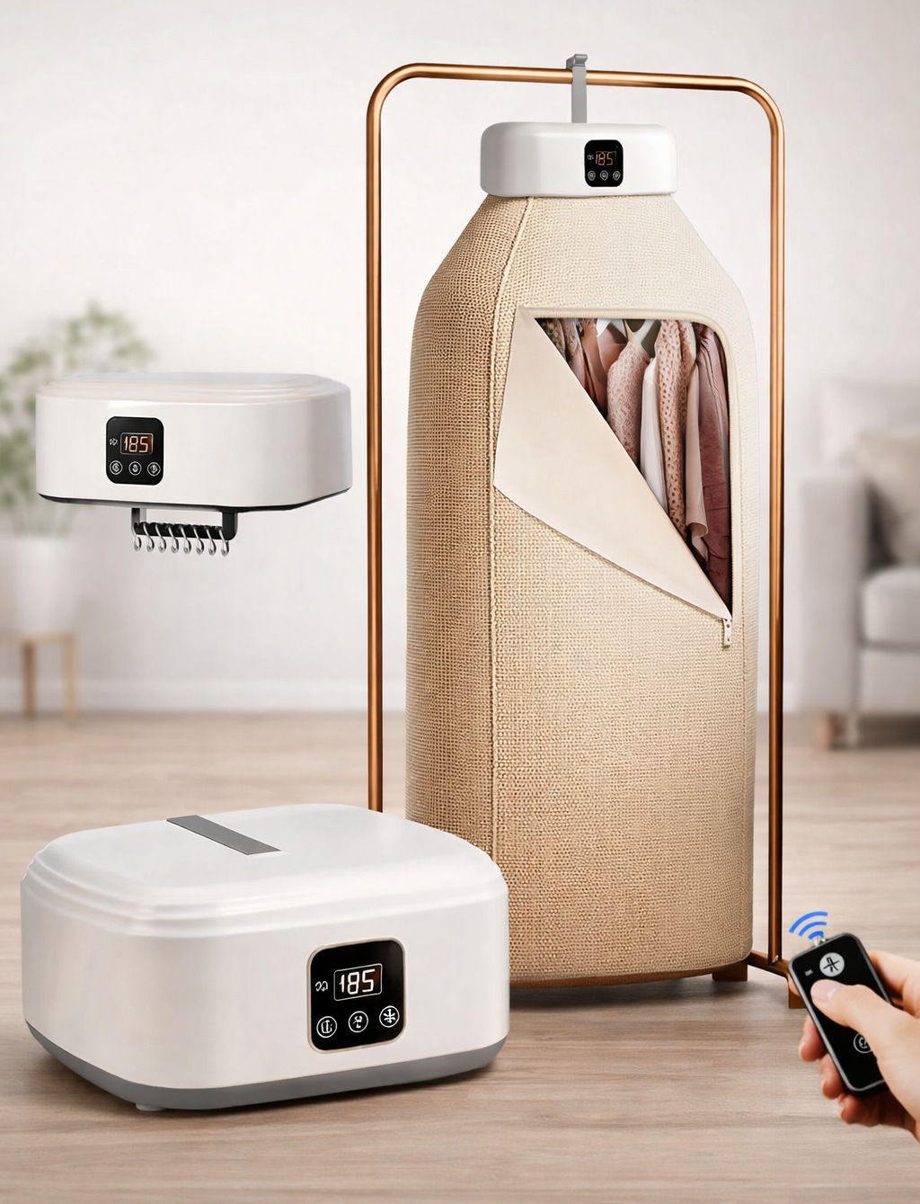 Secadora de Ropa Portátil Eléctrica