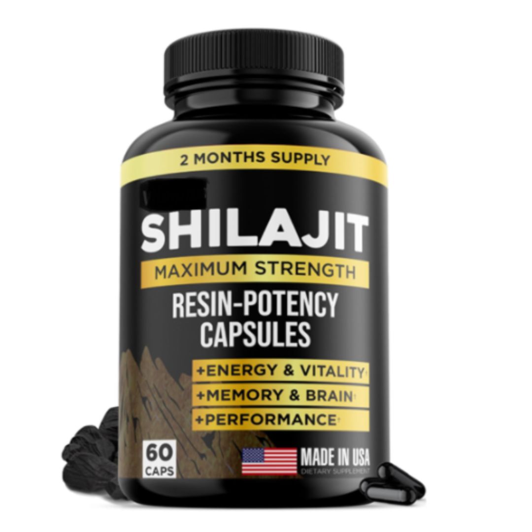 Shilajit Natural Himalaya 60 Cápsulas