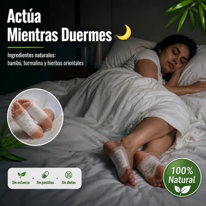 Parches Detox Kinoki | Desintoxica Tu Cuerpo Mientras Duermes