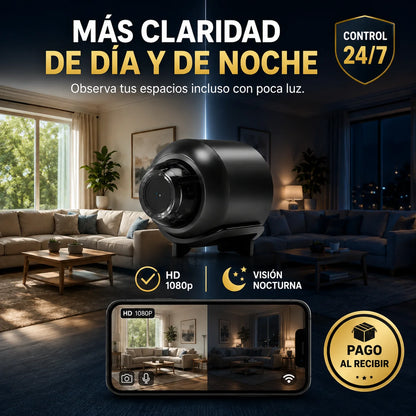 Mini Cámara X5 WiFi | Control y Tranquilidad Desde Tu Celular