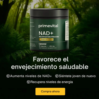 Primevital NAD+ | Tu Dosis Diaria de Longevidad