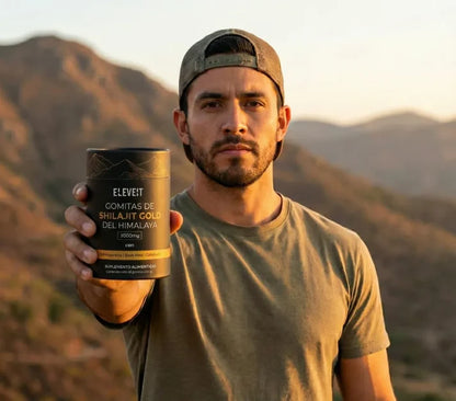 Eleveit Gold Gomitas de Shilajit Puro del Himalaya: