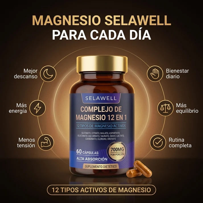 Complejo de Magnesio 12 en 1 – SelaWell