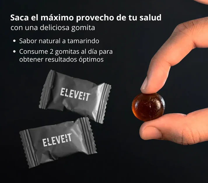 Eleveit Gold Gomitas de Shilajit Puro del Himalaya: