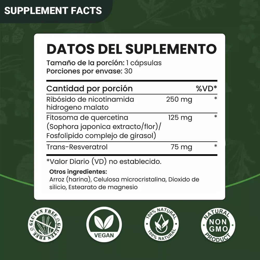 Primevital NAD+ | Tu Dosis Diaria de Longevidad