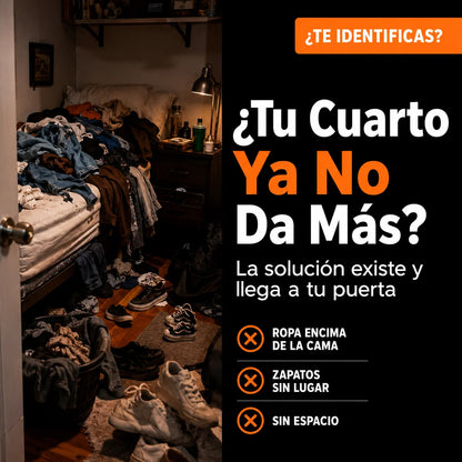 Closet Plegable | Organiza Todo Tu Cuarto Sin Ocupar Espacio