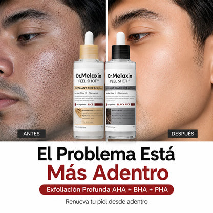 Kit Exfoliante Dr. Melaxin | Poros Limpios y Piel Radiante en Casa