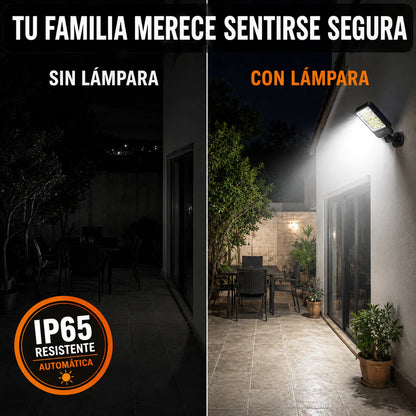 🌞 Lámpara Solar LED | Iluminación Gratis Sin Cables Ni Electricidad