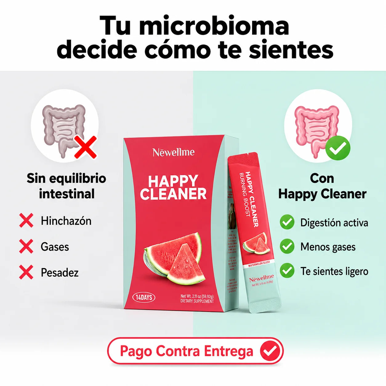 Happy Cleaner Sandia | Limpieza Digestiva Natural en 14 Días