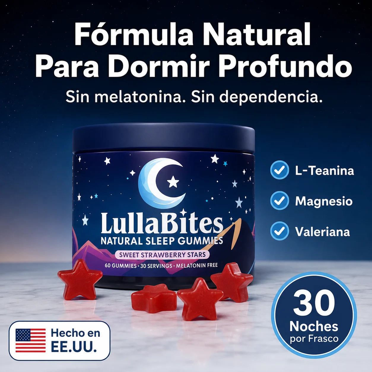 LullaBites Gomas | Duerme Profundo y Despierta con Energía