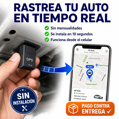 📍 Mini GPS Rastreador | Sabe Dónde Está Tu Auto En Todo Momento