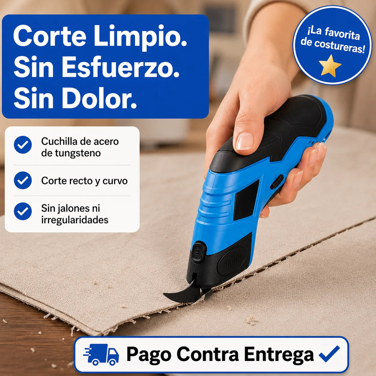 ✂️ Tijeras Eléctricas Inalámbricas | Corta Todo Sin Cansarte